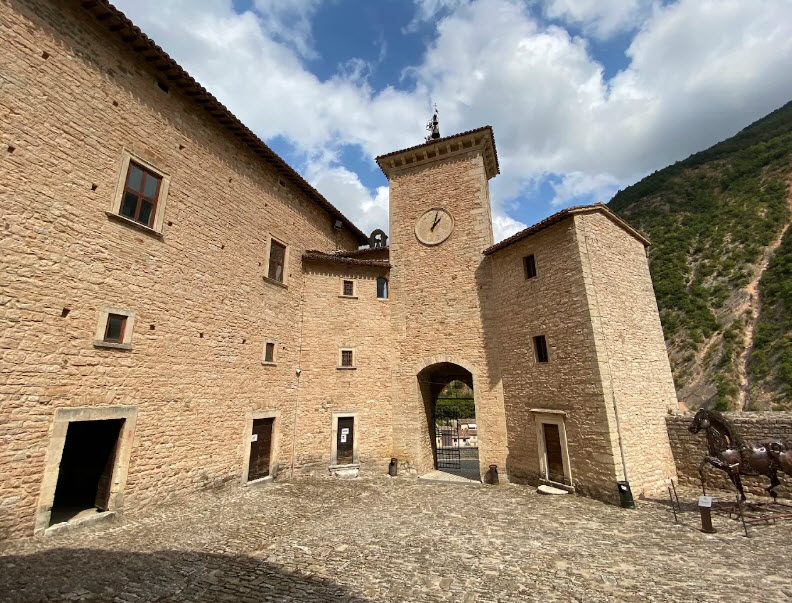 Castle Brancaleoni of Piobbico, Italy